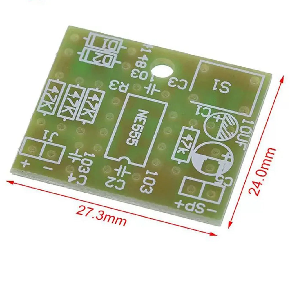 NE555 Doorbell DIY Kit – Dual Tone PCB Soldering Practice
