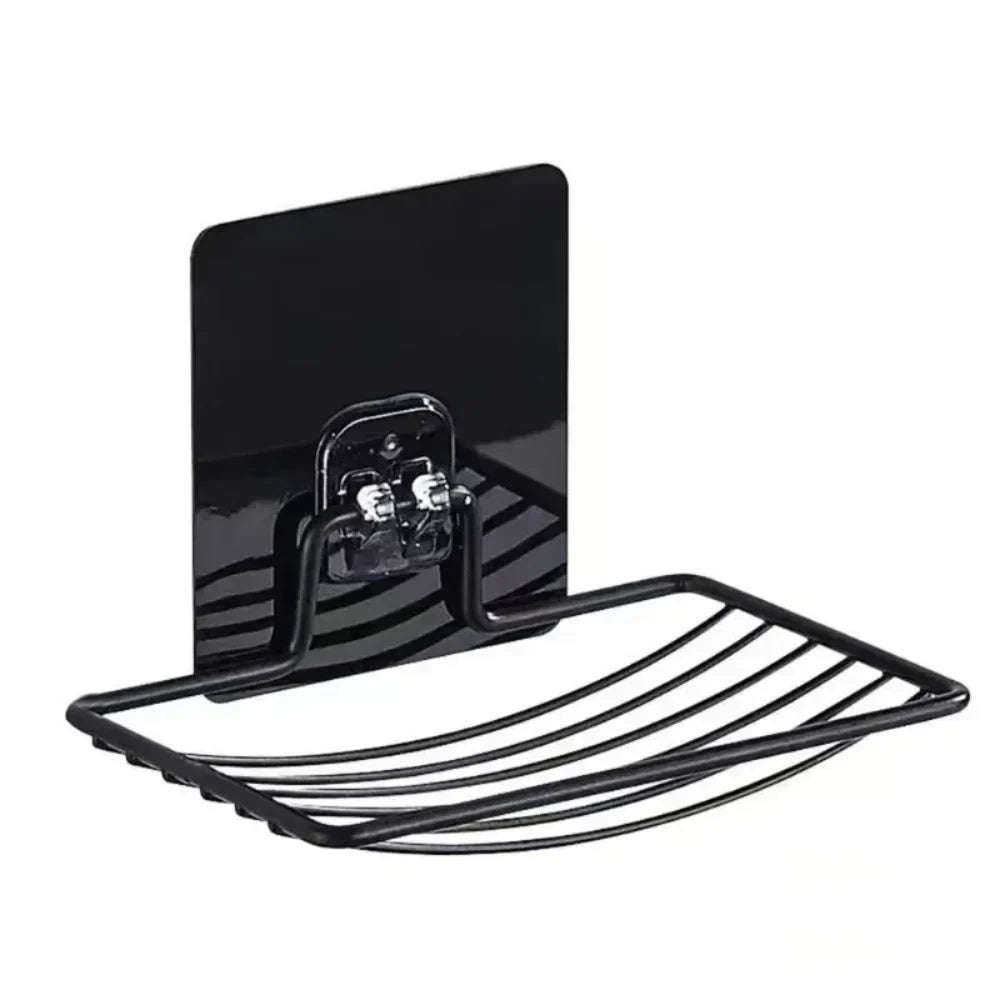 Stainless Steel Soap Rack | Punch-Free Wall Holder with Drain
