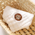 6-Layer Cotton Baby Burp Cloths | Soft Newborn Washcloths