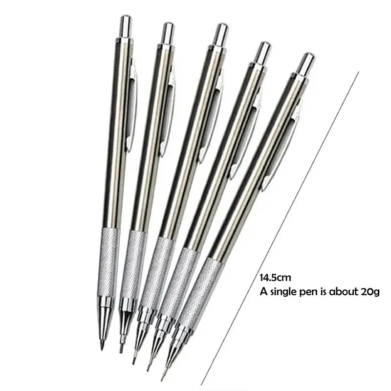 Metal Mechanical Pencil 0 5 7 9 1 3 Art Drawing Painting Automatic