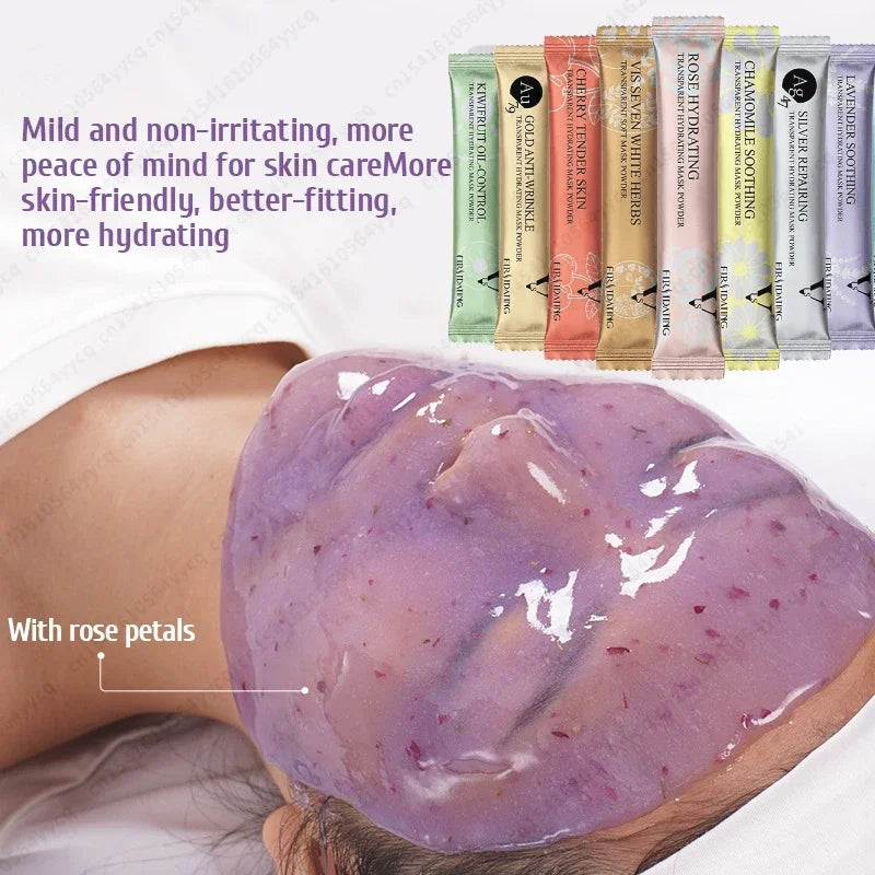 Rose Collagen Hydro Jelly Mask Powder – DIY Peel-Off Face Mask