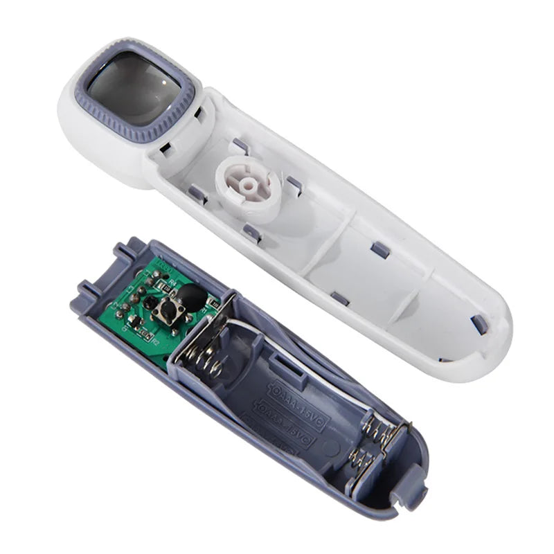 Handheld Magnifier 2 LED & UV Light – Jewelry & Currency Loupe