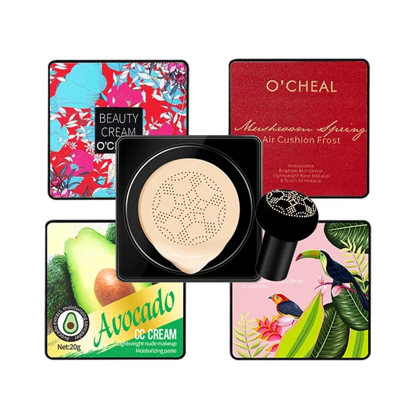 O'CHEAL Mushroom Head BB Cream Air Cushion Foundation & Concealer