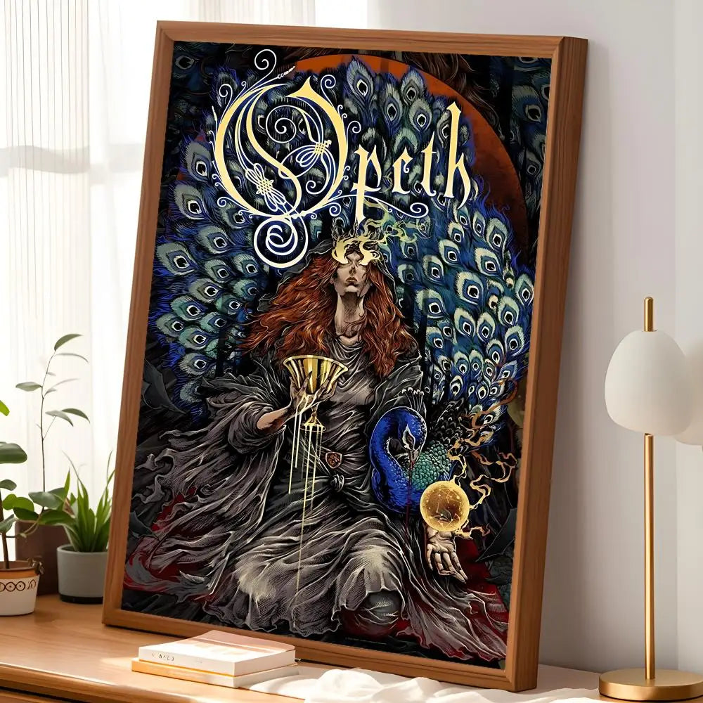 Opeth Band Poster – Self-Stick HD Waterproof Wall Art