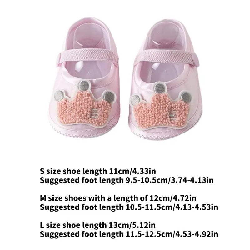 Baby First Walker Shoes – Soft Sole, Nonslip & Breathable