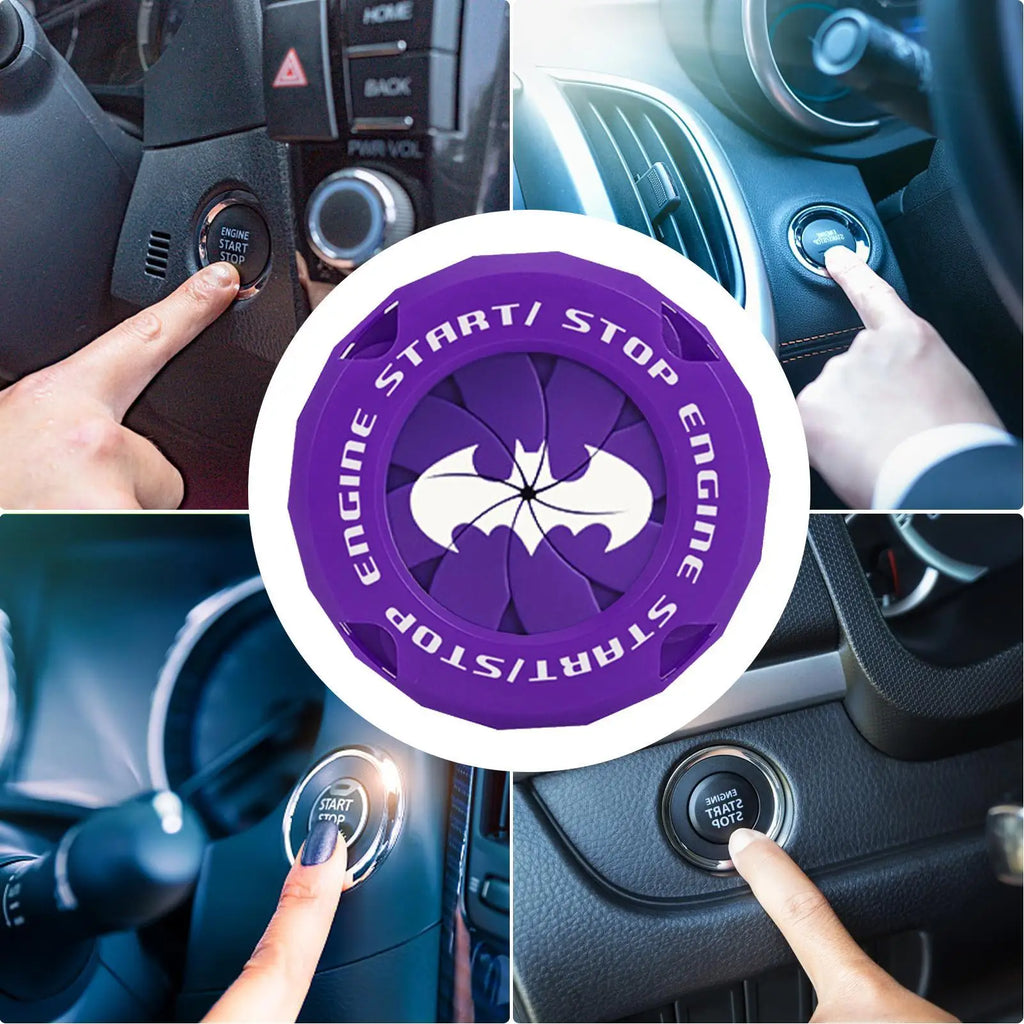 Push Start Button Cover – Car & Motorcycle Ignition Ring Guard
