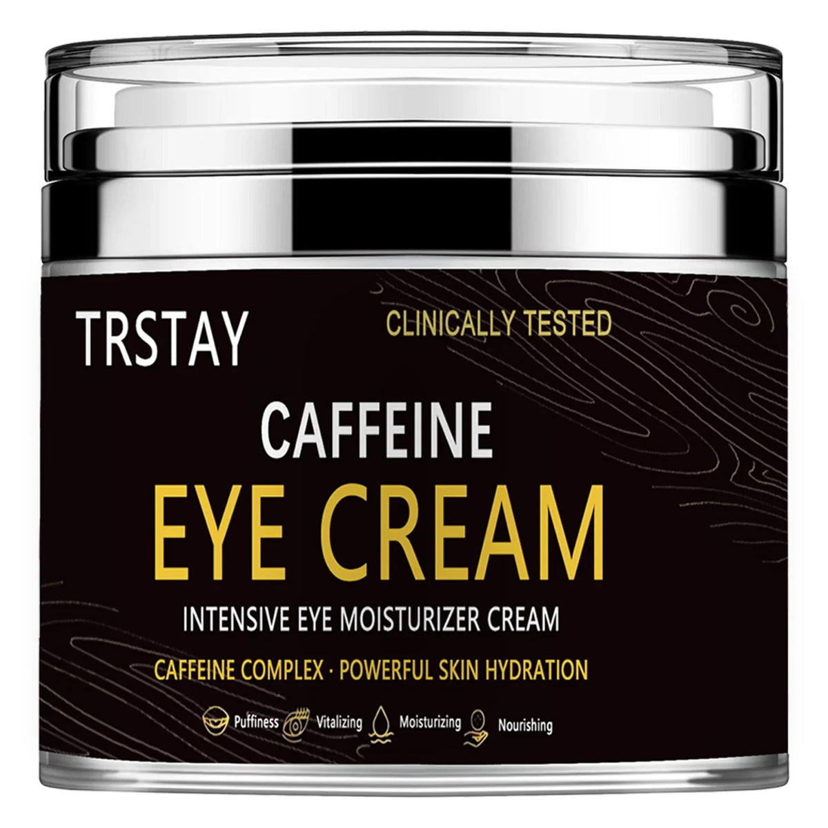 Caffeine Eye Cream Anti Aging Dark Circles Bags Puffiness Great Under