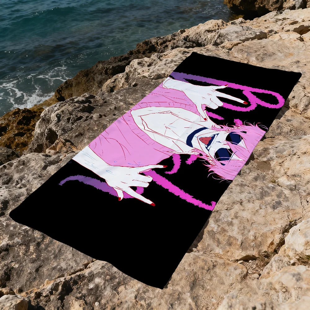 Anime Quick-Dry Beach Towel | Soft Lightweight Multipurpose