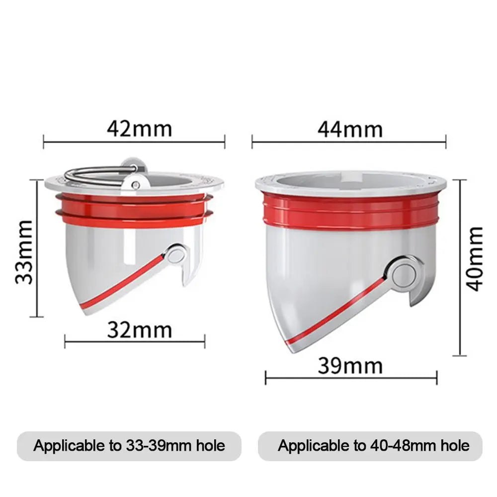Bathroom Accessories Insect Prevention Shower Drainer One Way Valve