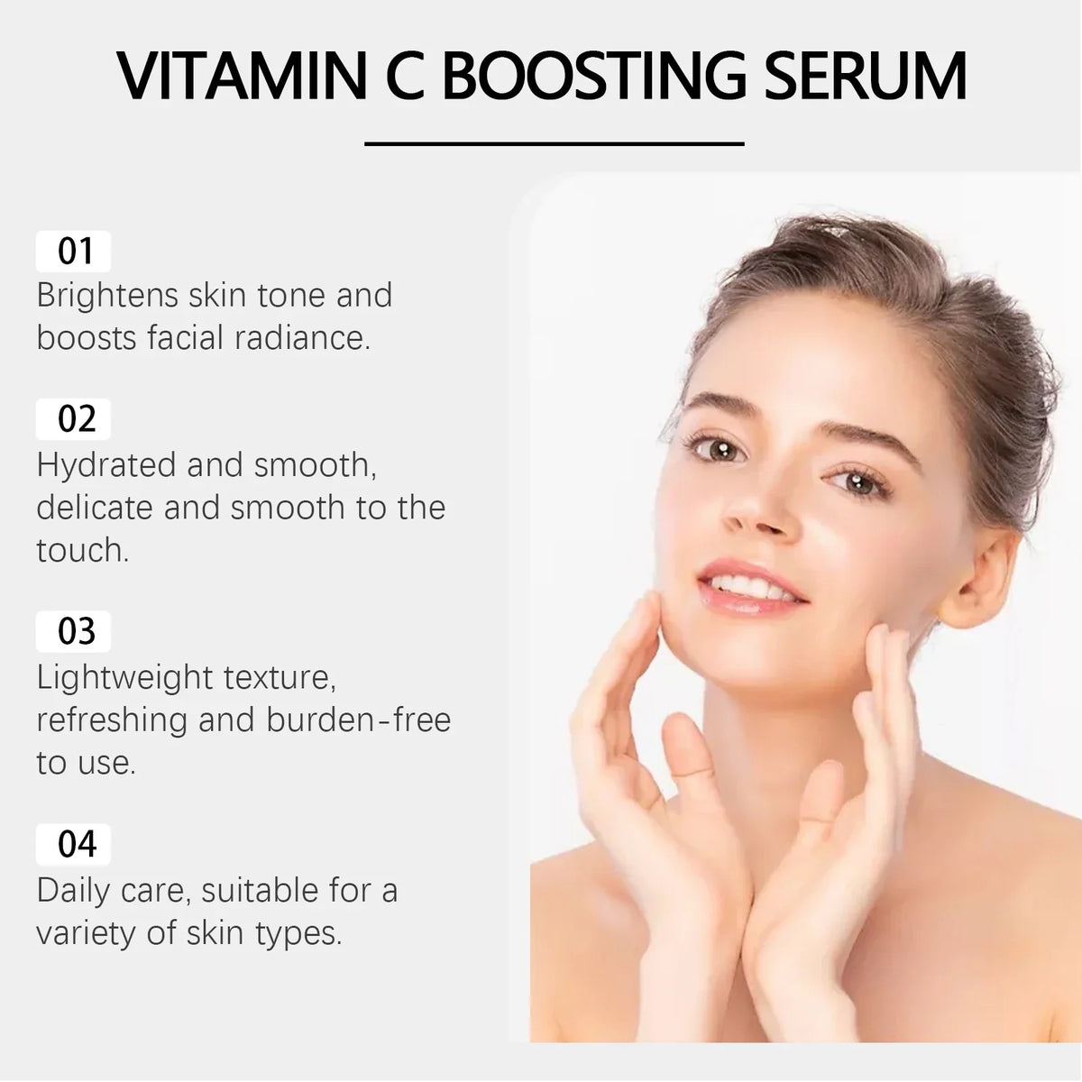 Vitamin C Face Serum – Brightening, Hydrating & Firming 30ml