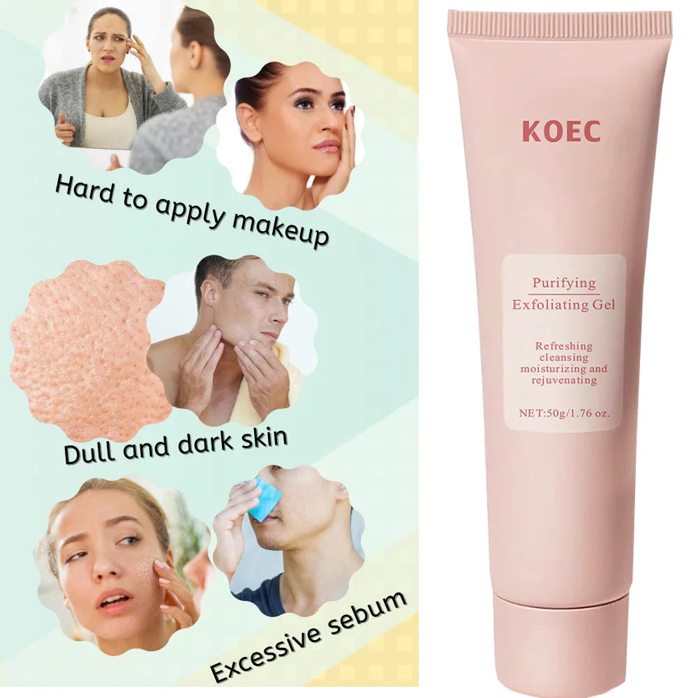 Revitalize Skin Fruit Acid Peeling Gel Facial Cleansing Exfoliating