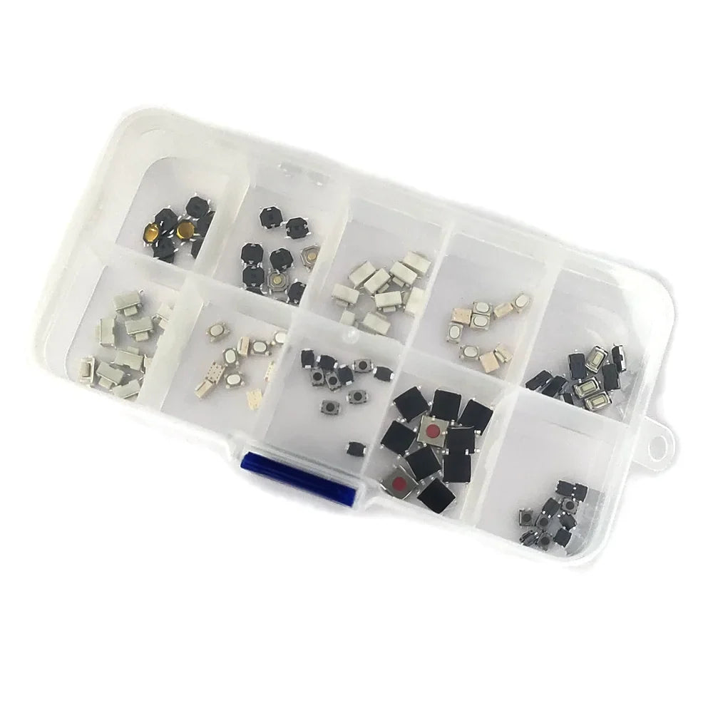 10 Value Micro Momentary Tactile Push Button Switch 3x4x2mm 3x4x2