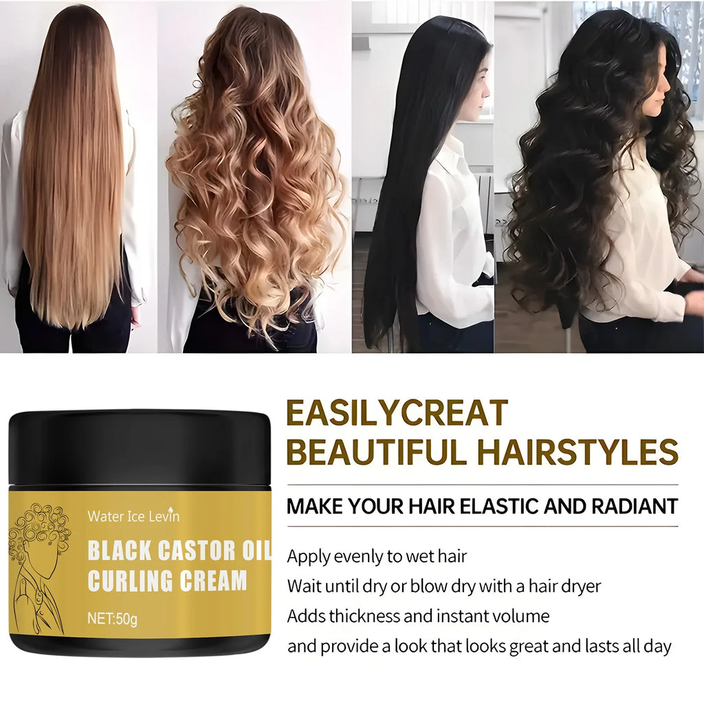 Black Castor Oil Curl Conditioner – Moisturize & Define Curls