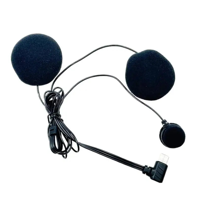 Type-C HD Noise Reduction Motorcycle Helmet Headset & Mic