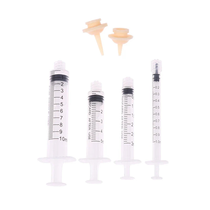 Pet Oral Syringe Feeder with Silicone Nipple | Puppy Kitten