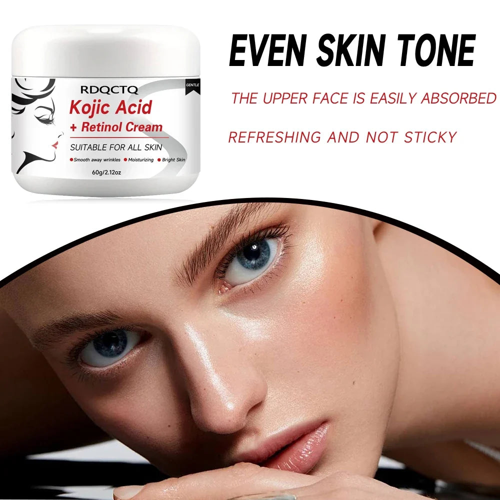Kojic Acid & Retinol Face Cream – Daily Moisturizer 30/60g