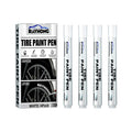 White Tire Paint Marker Pens – Waterproof & Quick Dry