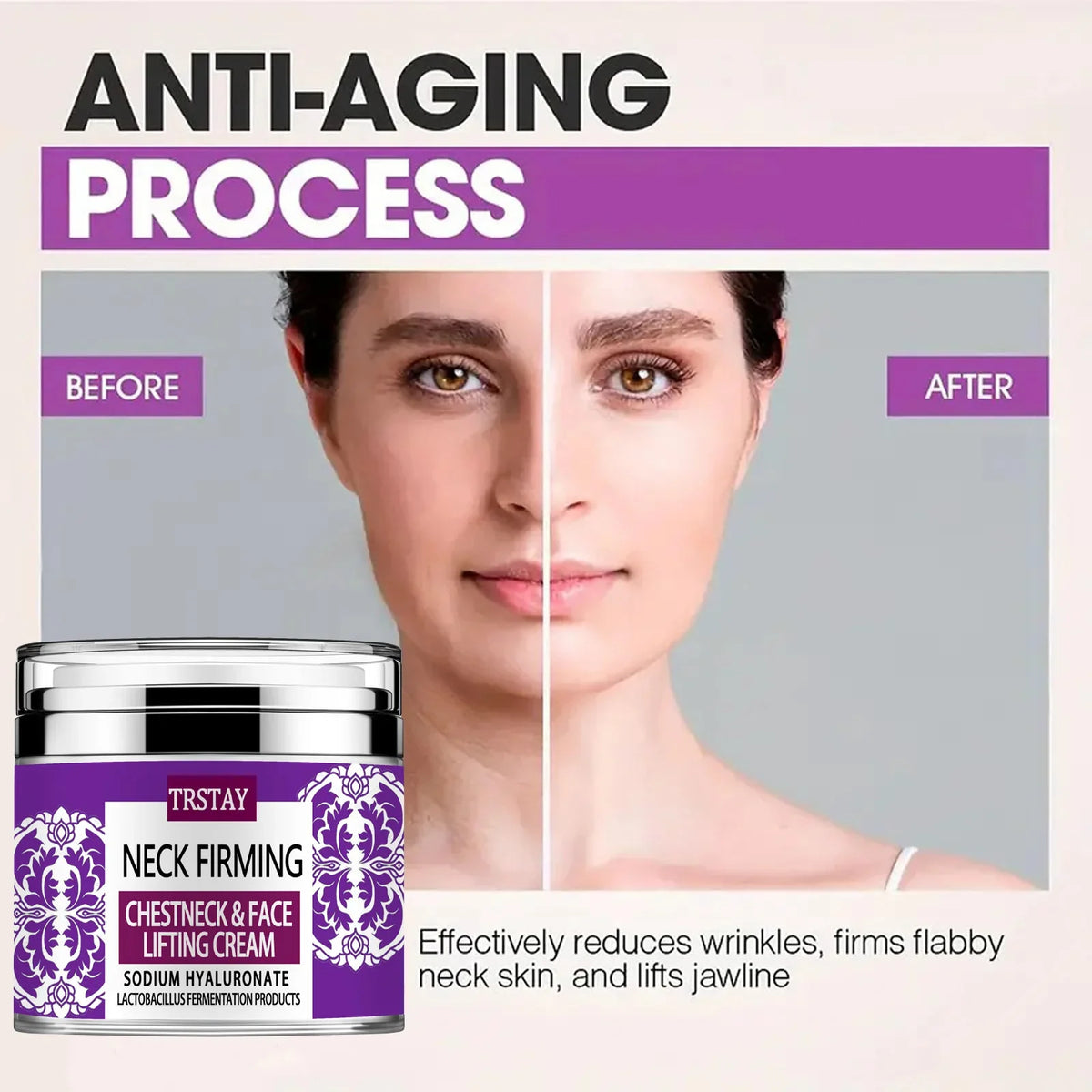 Collagen Face Neck Tightening Cream Firming Reduce Double Chin