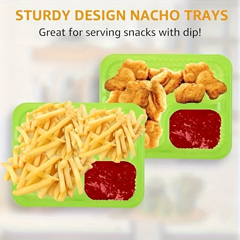 Nacho Trays – Snack Containers for Movie Nights & Parties