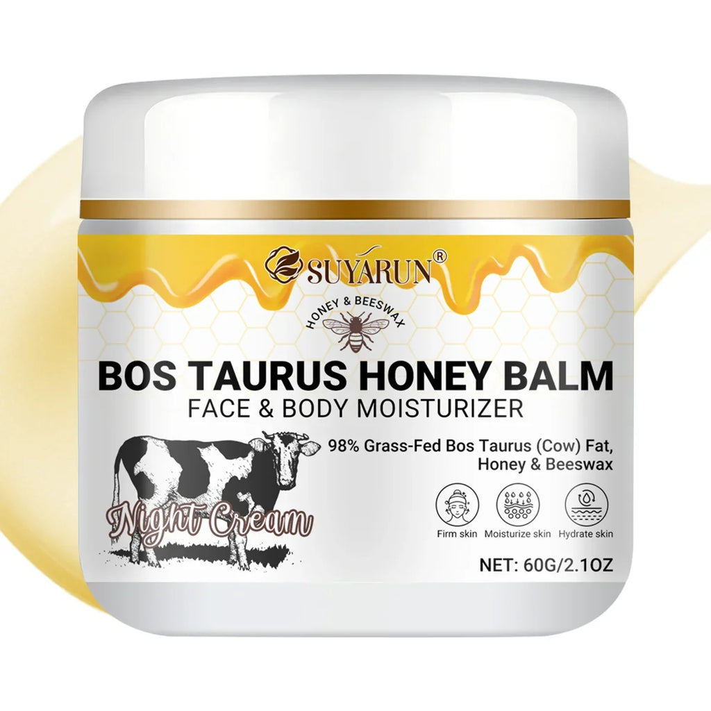 SUYARUN Tallow Cream with Honey & Vitamin C – Face & Body