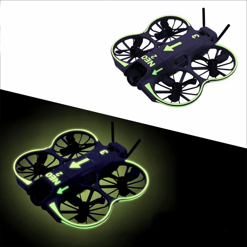 DJI Neo 2 Glowing Skin Sticker Kit – Waterproof Anti-Scratch