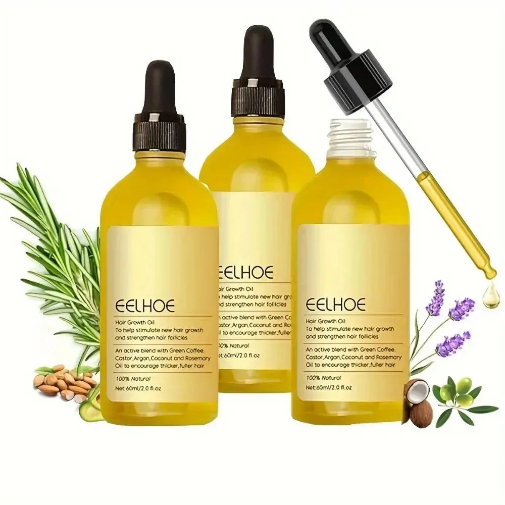 Rosemary Dense Hair Essential Oil Veganic Lavender Repair Hairs
