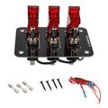 12V–24V Toggle Switch Panel 20A | Car Truck Caravan Waterproof
