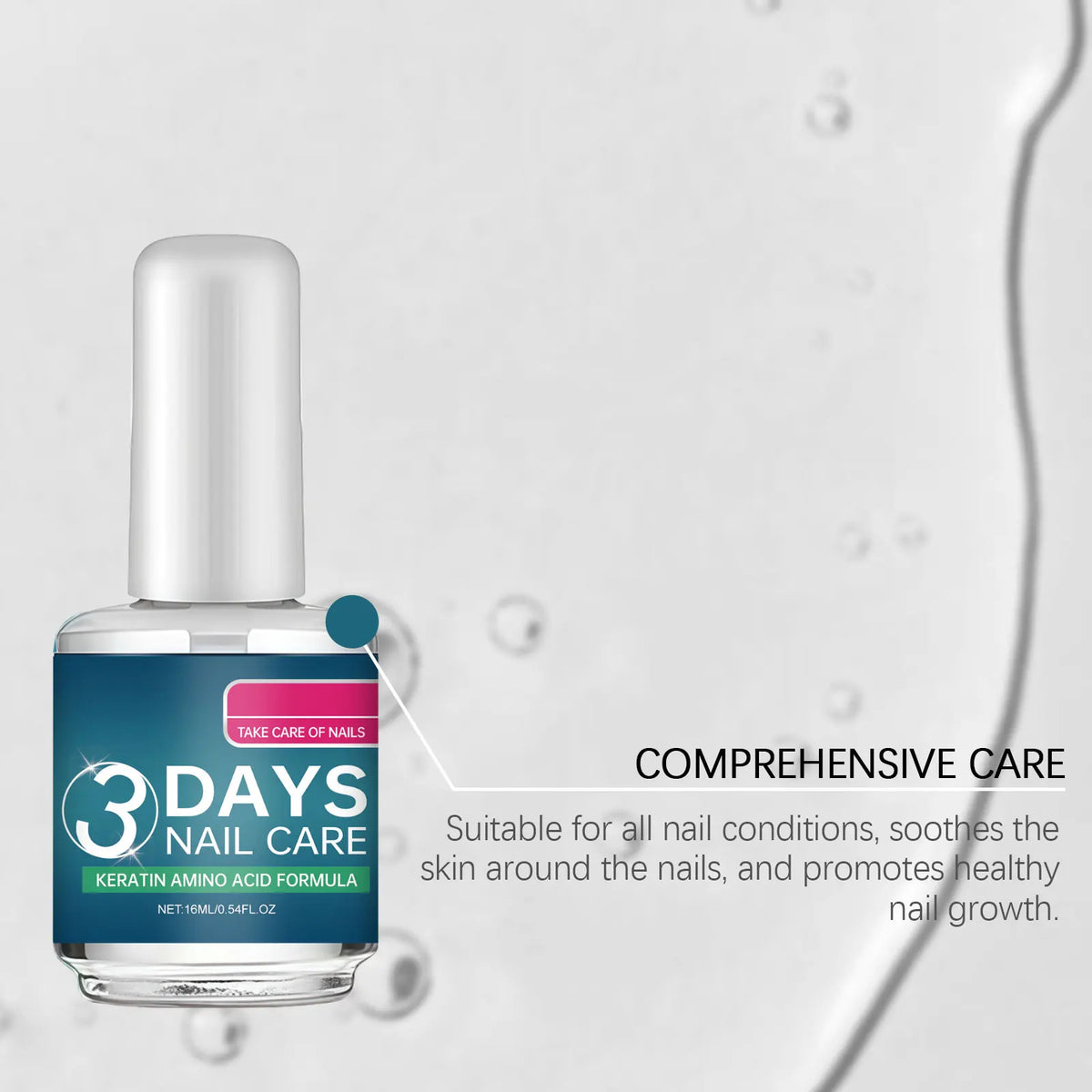 3-Day Nail Repair & Nourishing Oil – Moisturizing Cuticle Treatment