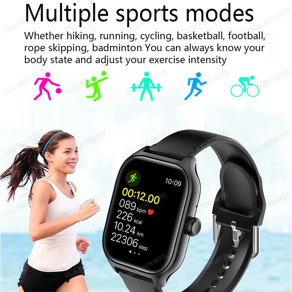 Ola Esporte Smartwatch GPS Bluetooth Call Heart Rate IP68
