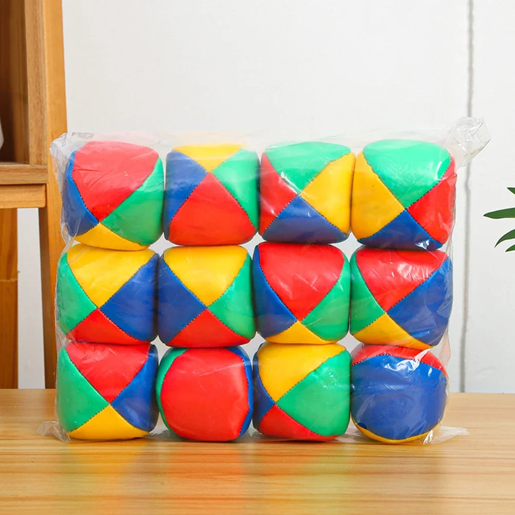 PU Leather Kids Bean Bag Toss Set – 12 Pieces | Indoor & Outdoor