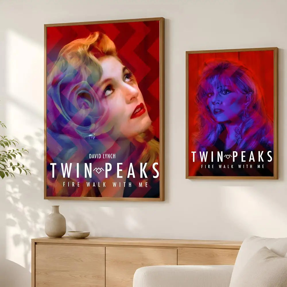 Twin Peaks Wall Poster – Self-Stick HD Waterproof Wall Art