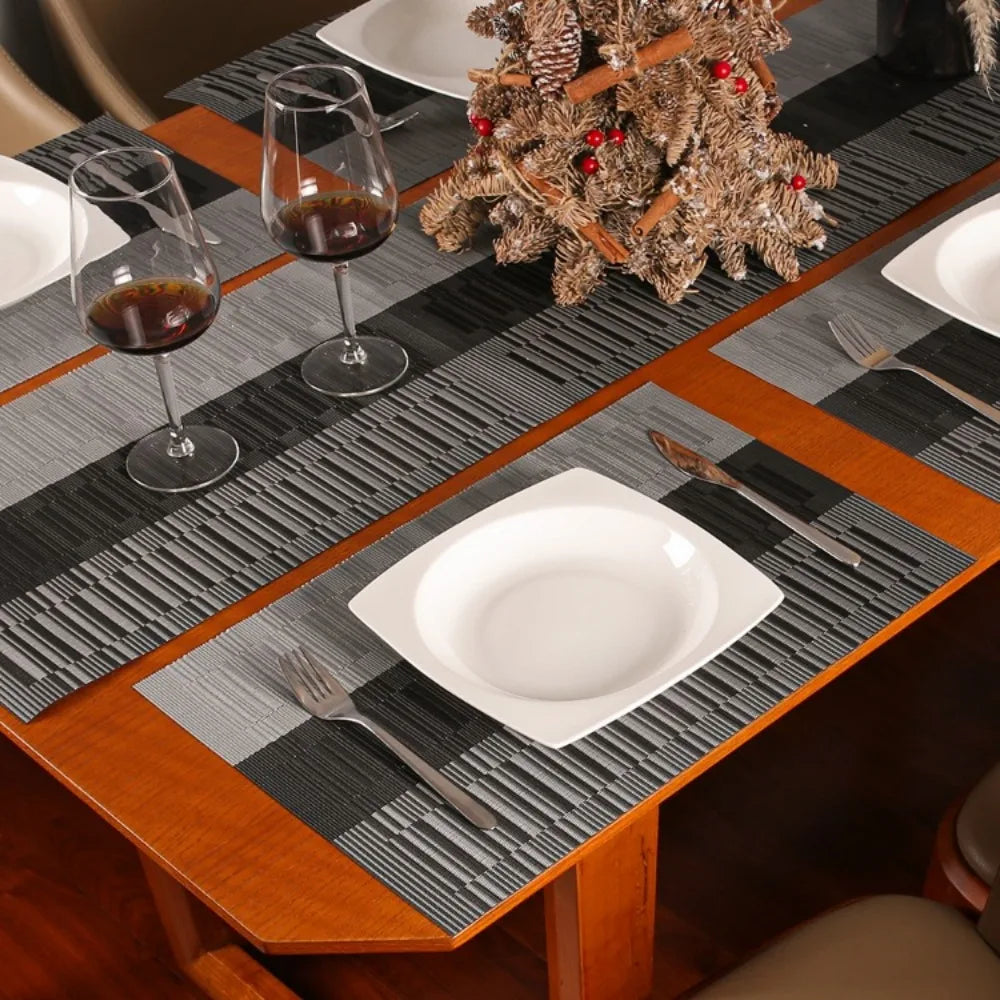 12 Placemats Table Place Mats Coasters Premium Heat Resistant