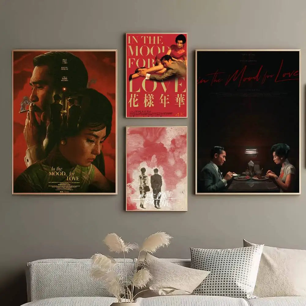 In the Mood for Love HD Movie Poster – Waterproof Self-Adhesive