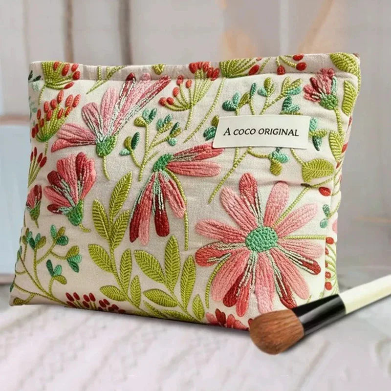 Women's Large Travel Cosmetic Bag – Silicone Toiletry Organizer
