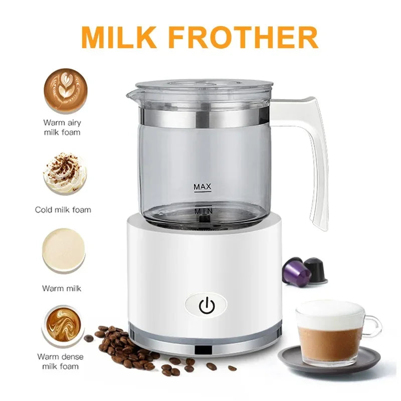 Electric Automatic Milk Frother & Heater – Latte Cappuccino
