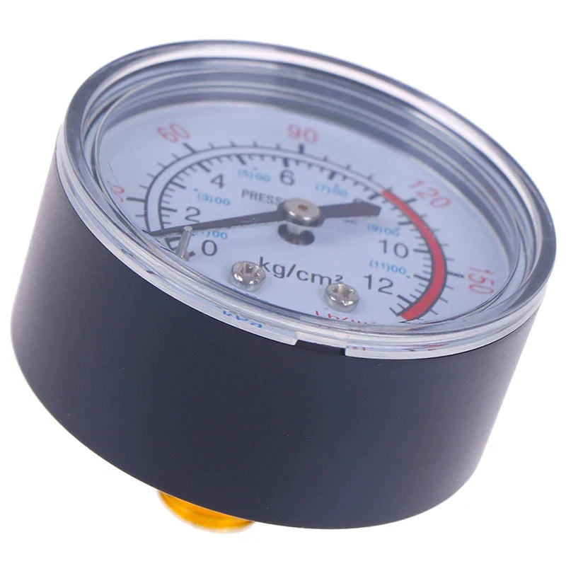 Air Compressor Pressure Gauge 0–180 PSI 12 Bar | 1/4 BSP