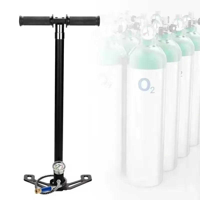 3-Stage PCP Hand Pump 300bar 4500psi | Air Compressor
