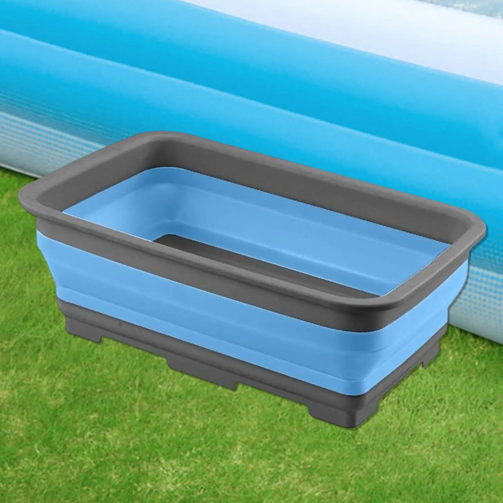 Foldable Foot Wash Basin – Portable Pool & Outdoor Foot Tub