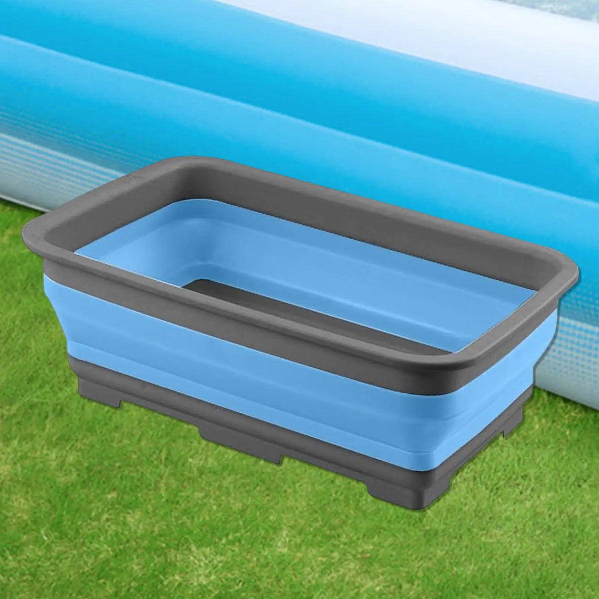 Foldable Foot Wash Basin – Portable Pool & Outdoor Foot Tub