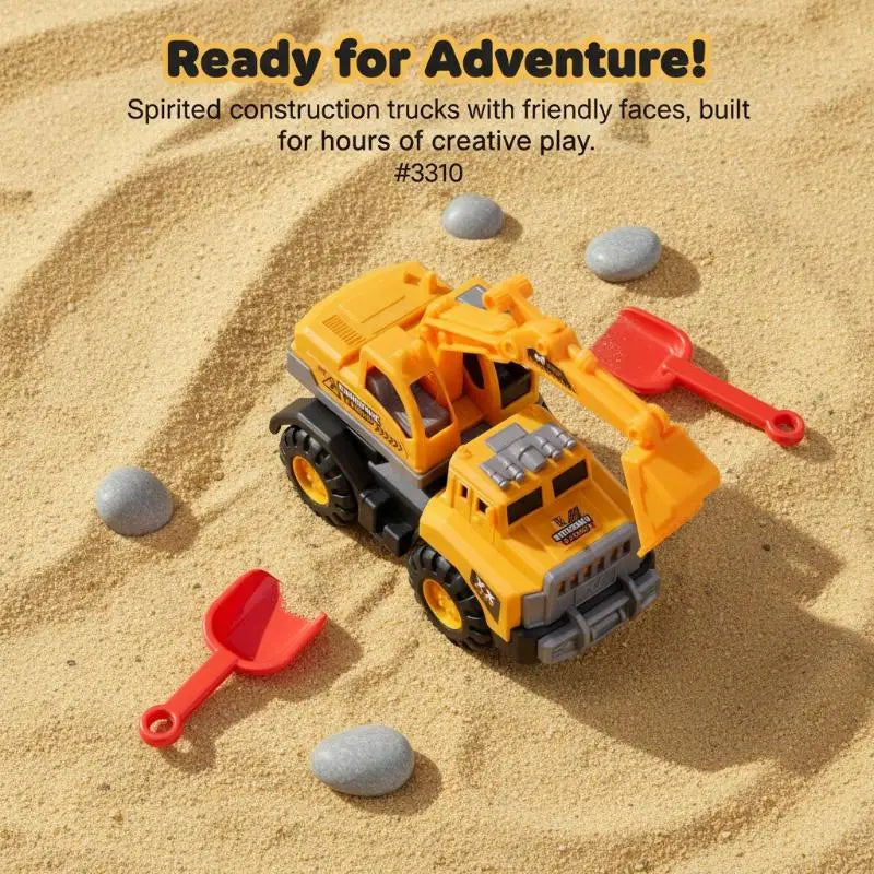 Concrete Mixer Truck Toy – Kids Construction Vehicle