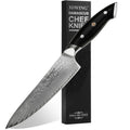 Damascus Steel Bunka Knife – 67-Layer VG10 with Gift Box
