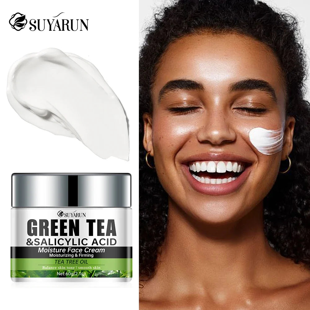 SUYARUN Squalane Camellia Green Tea Cream – Hydrating