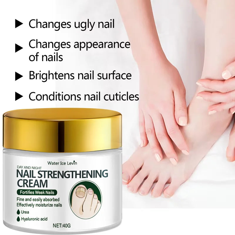 Day & Night Nail Strengthening Cream – Hyaluronic Acid & Urea