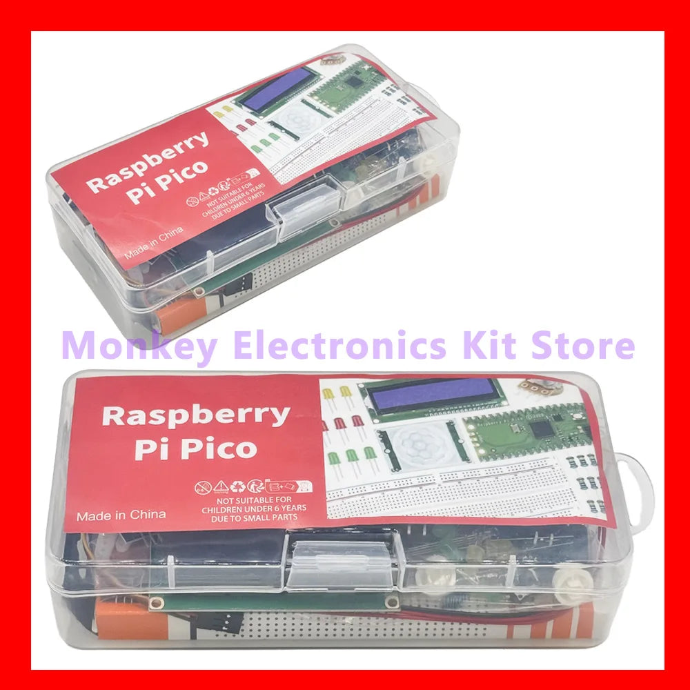 Raspberry Pi Pico RP2040 Starter Kit with LCD1602 Display