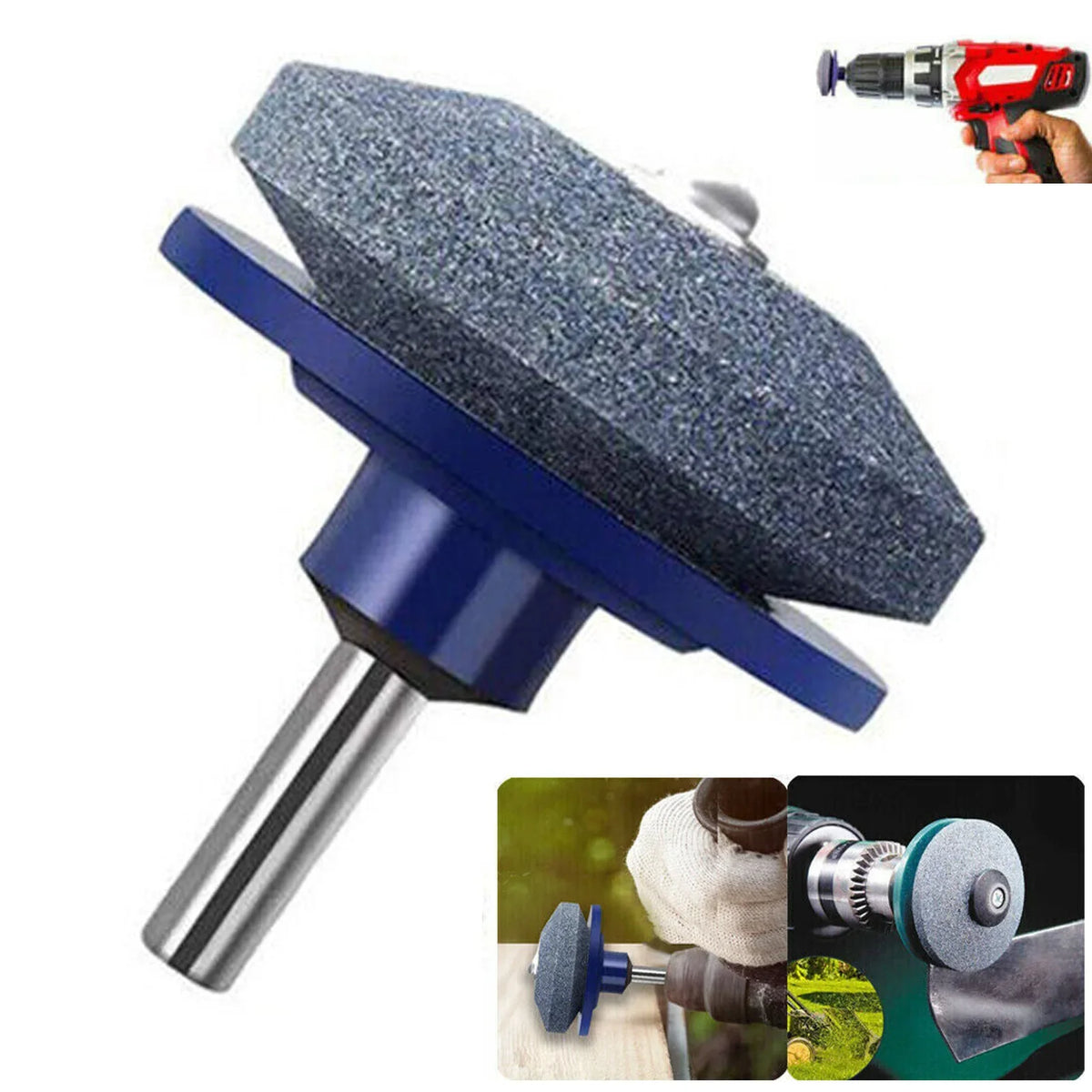 Electric Lawn Mower Blade Sharpener | Corundum Grinding Head