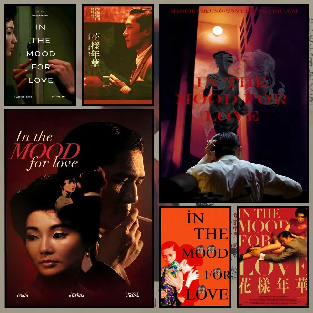 In the Mood for Love Movie Poster – Waterproof PVC Wall Art