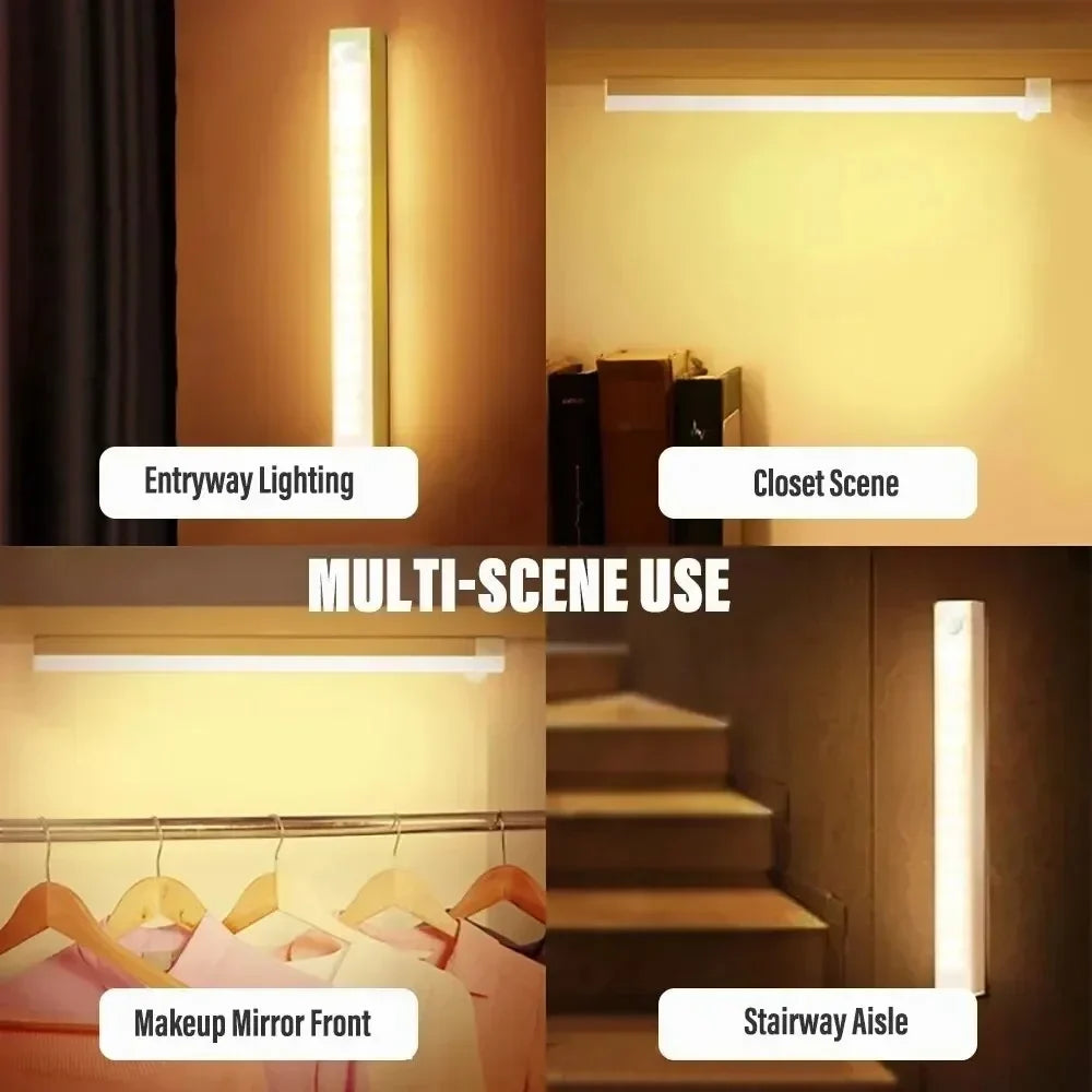 Rechargeable Motion Sensor LED Night Light – Cabinet & Closet