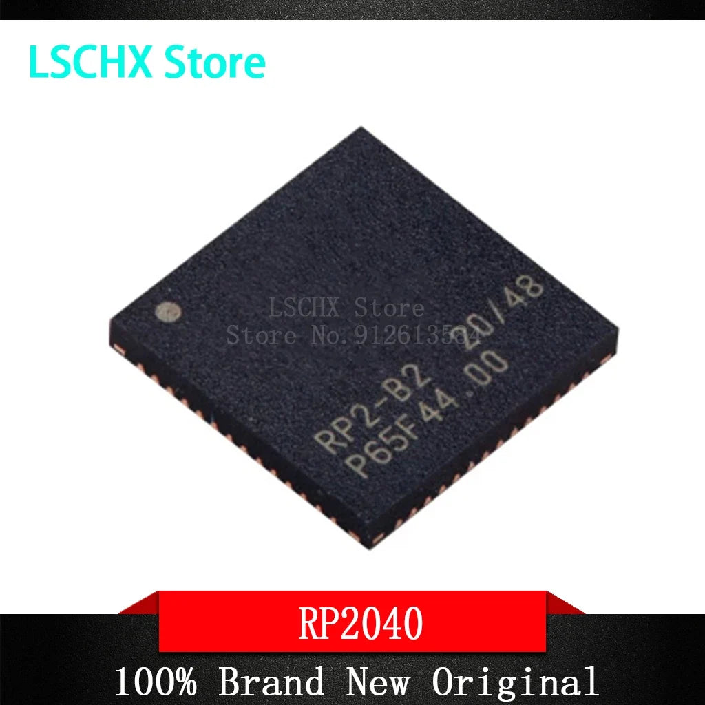 5PCS RP2040 QFN-56 ARM Cortex-M0+ 133MHz SMD Microcontroller