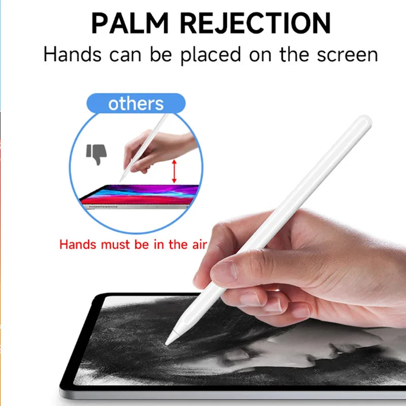 iPad Stylus Pencil – Palm Rejection, Tilt & Magnetic Attach