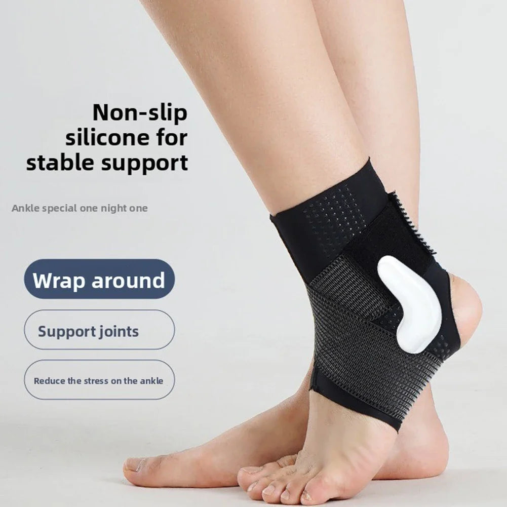 Elastic Ankle Brace with Adjustable Wraps | Gym & Hiking